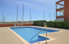 Awesome apartment in Cap dAgde with Outdoor swimming pool, WiFi and 2 Bedrooms